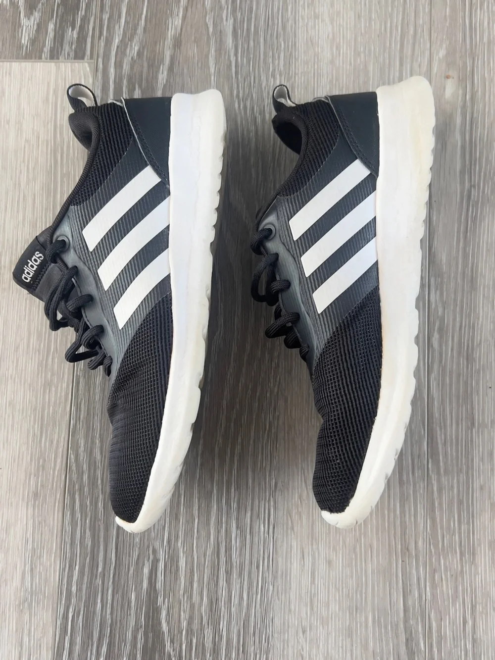 adidas Black and White Women's Athletic Sneakers